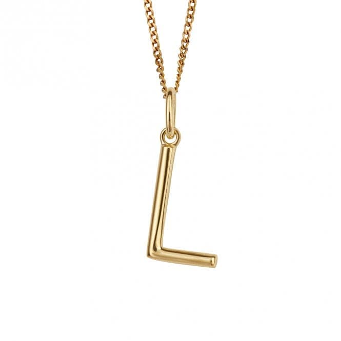 Gold Plated Initial Letter L Pendant P5138BeginningsP5138