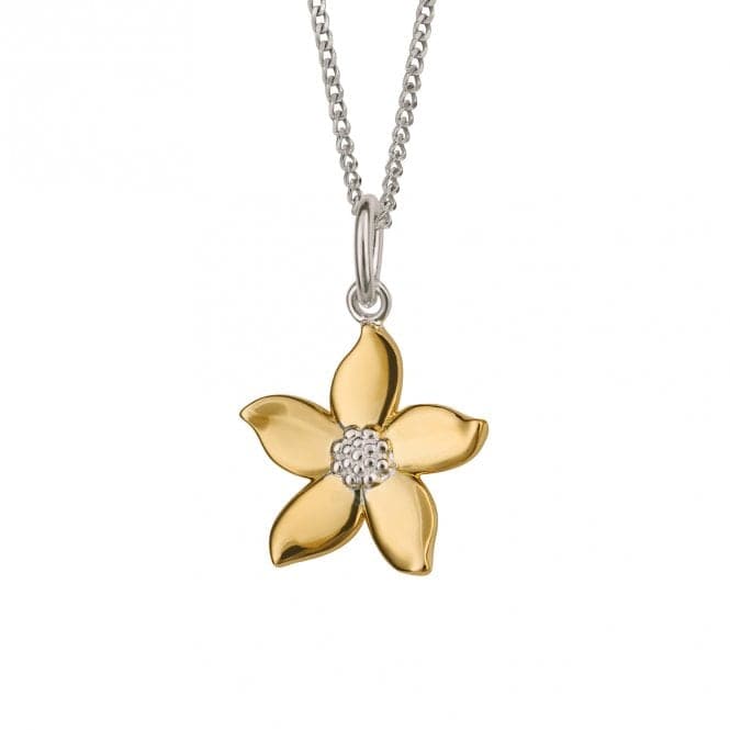 Gold Plated Jasmine Pendant P5242BeginningsP5242