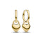 Gold Plated Julia Creolo Earrings SJ - E2612 - YGSif JakobsSJ - E2612 - YG