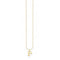 Gold Plated Letter P Necklace KE2025 - 413 - 39 - L45VThomas Sabo Charm Club CharmingKE2025 - 413 - 39 - L45V