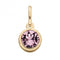 Gold Plated Lght Ameth Swarovski Crystal PendantBeginningsP1583