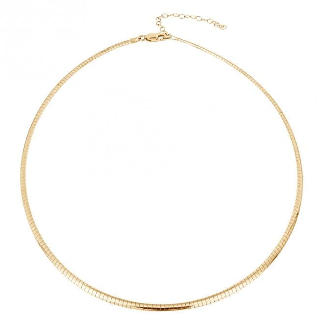 Gold Plated Omega 40+6cm Necklace N4539BeginningsN4539