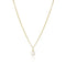 Gold Plated Padua Uno Necklace SJ - N2455 - P - YGSif JakobsSJ - N2455 - P - YG