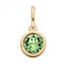 Gold Plated Peridot Swarovski Crystal PendantBeginningsP1585