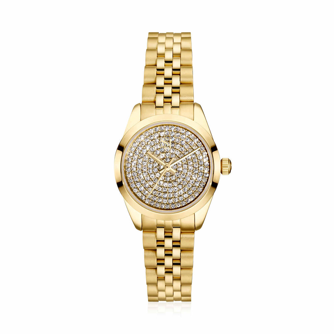 Gold Plated Sophia Watch SJ - W1036 - CZ - YGSif JakobsSJ - W1036 - CZ - YG