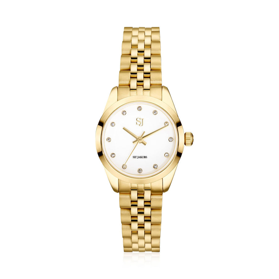 Gold Plated Sophia Watch SJ - W1038 - CZ - YGSif JakobsSJ - W1038 - CZ - YG