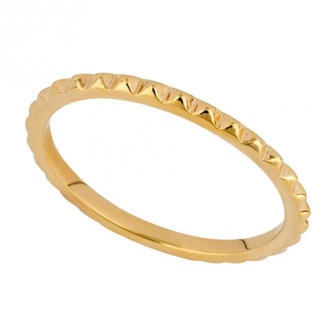 Gold Plated Textured Ring R3842BeginningsR3842 50