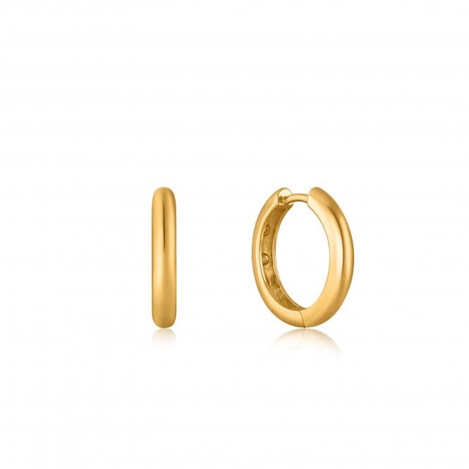 Gold Scattered Stars Hoop Earrings E034 - 06GAnia HaieE034 - 06G