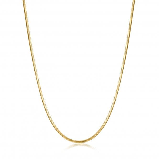 Gold Snake Chain Necklace N038 - 01GAnia HaieN038 - 01G