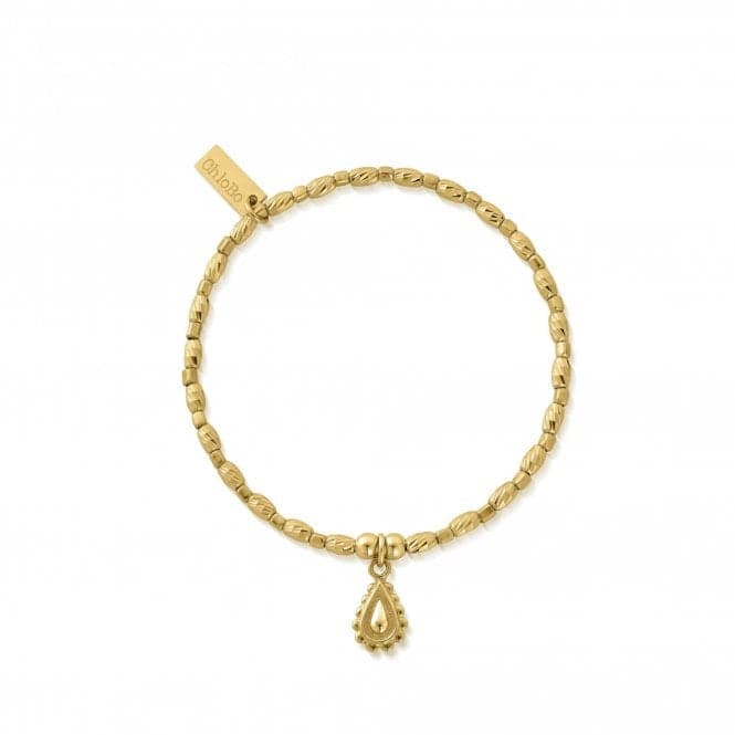 Gold Soul Glow Rain Drop Bracelet GBCFR3084ChloBoGBCFR3084