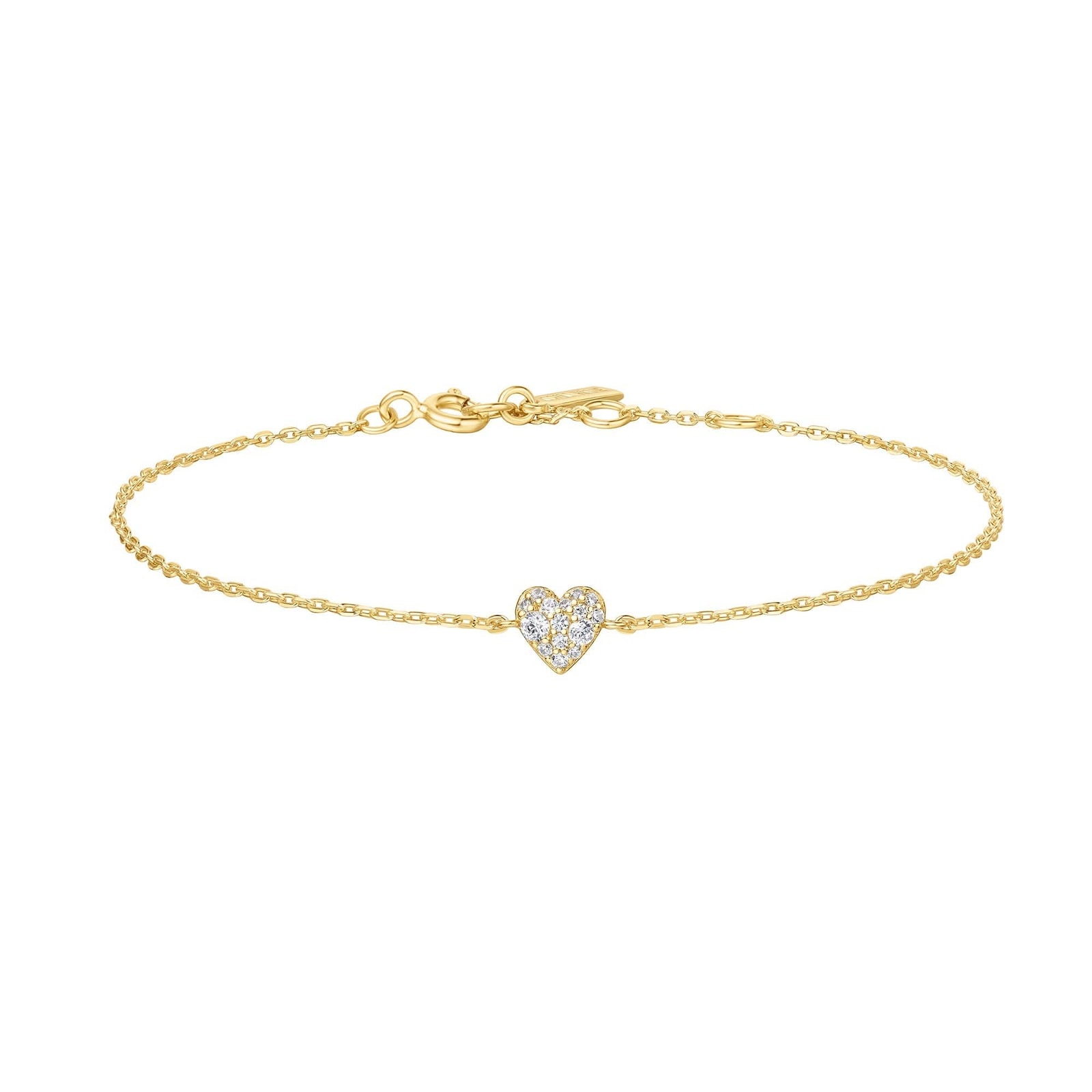 Gold Sweetheart Pavé Bracelet B064 - 01GAnia HaieB064 - 01G