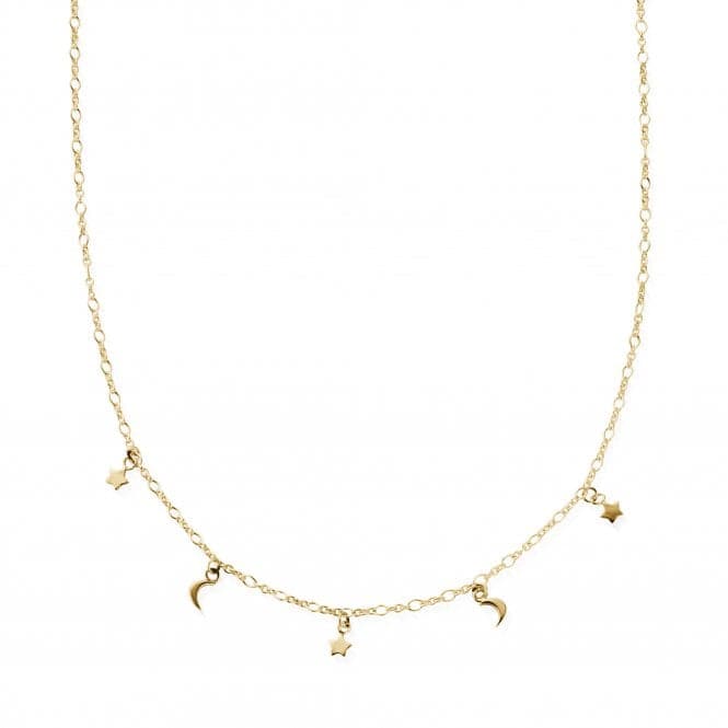 Gold The Night Sky Necklace GN3327ChloBoGN3327