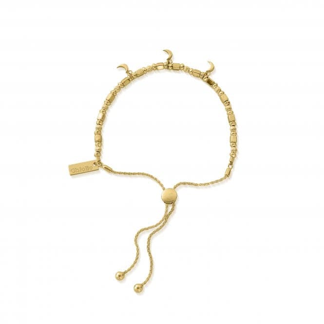 Gold Triple Moon Adjuster Bracelet GBA4015ChloBoGBA4015