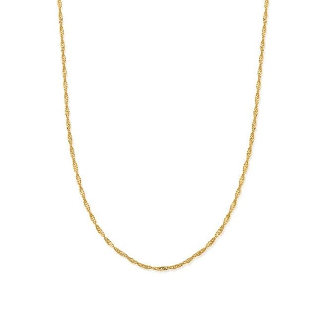 Gold Twisted Rope Chain Necklace GNTROPEChloBoGNTROPE