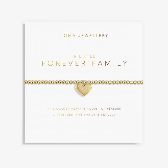 Golden Glow A Little Forever Family Gold 17.5cm Bracelet 5954Joma Jewellery5954