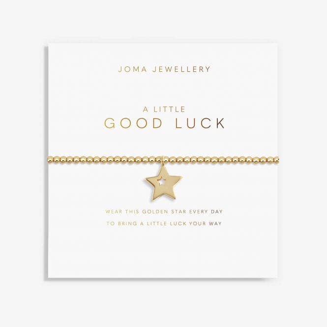 Golden Glow A Little Good Luck Gold 17.5cm Bracelet 5951Joma Jewellery5951