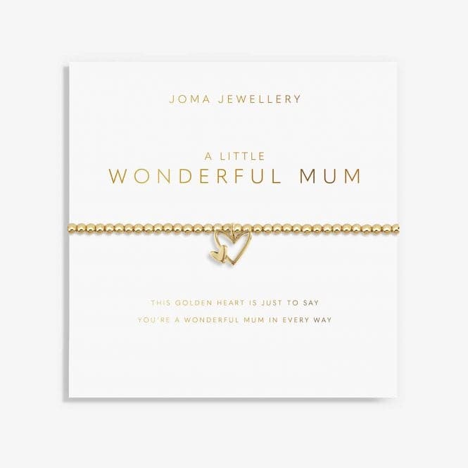 Golden Glow A Little Wonderful Mum Gold 17.5cm Bracelet 5950Joma Jewellery5950