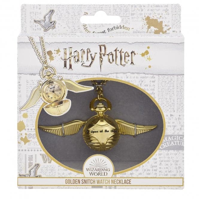 Golden Snitch Watch NecklaceHarry PotterWNTP004