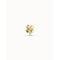 Good Luck Stud Golden Metal PiercingUNOde50PIE0007ORO0000U