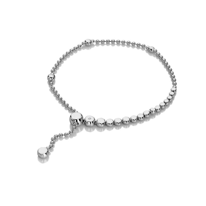 Sterling Silver Graduated Bracelet DL709