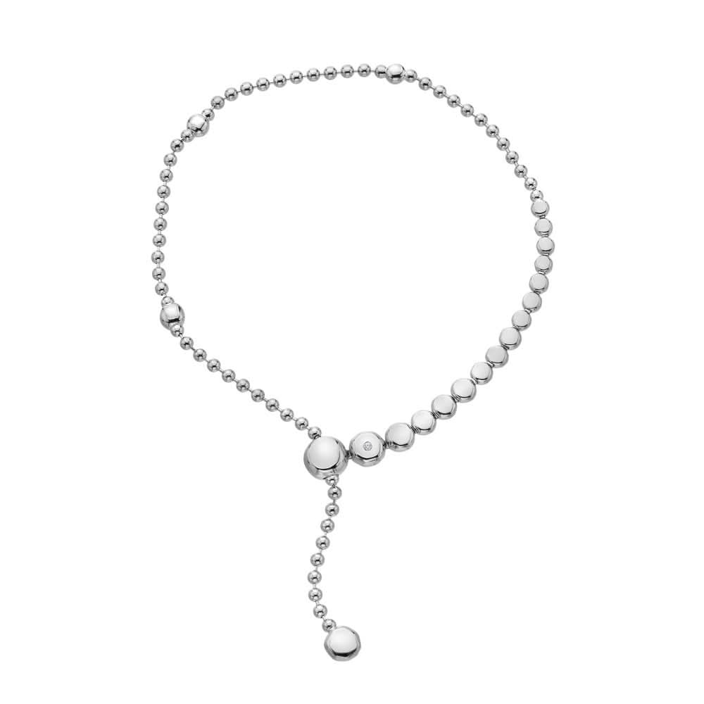 Sterling Silver Graduated Bracelet DL709