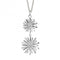 Graphic 3D Flower With Zirconia Pendant P5235CBeginningsP5235C