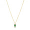 Green Zirconia Roccanova Piccolo Necklace SJ - N42260 - GCZ - YGSif JakobsSJ - N42260 - GCZ - YG