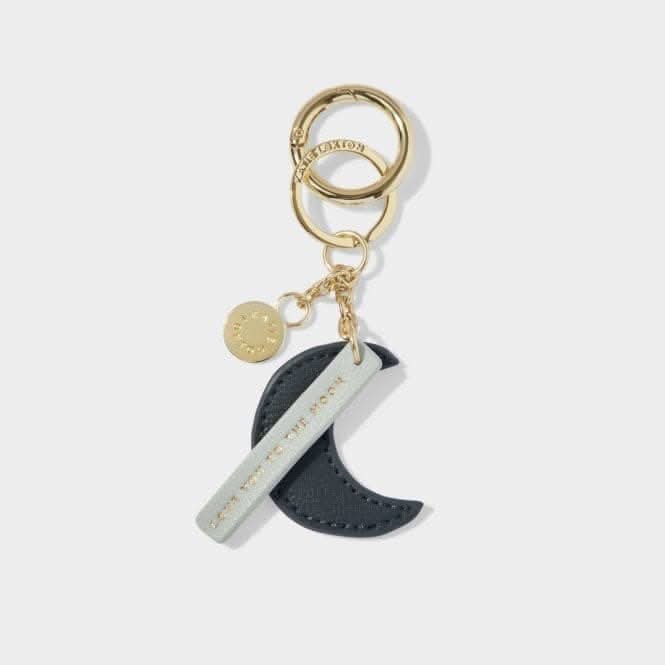 Grey Chain Keyring 'Love You To The Moon' KLB3046Katie LoxtonKLB3046