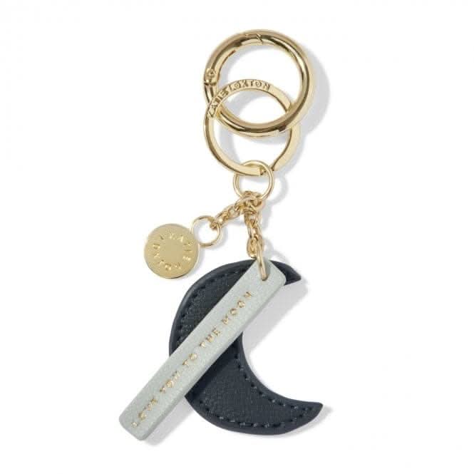 Grey Chain Keyring 'Love You To The Moon' KLB3046Katie LoxtonKLB3046