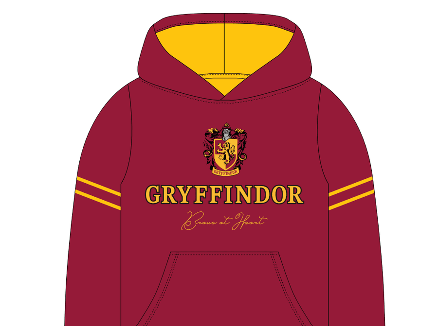 Gryffindor Hoodie Kids GRYHOD-01-02