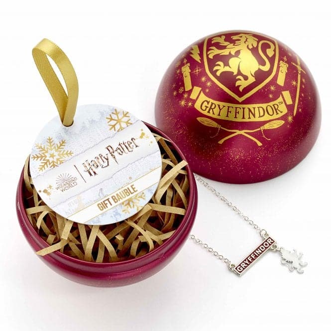 Gryffindor Bauble with House NecklaceHarry PotterHPCB0318