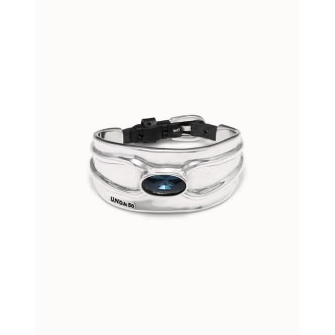 Guardian Blue Metal Faceted Crystal BraceletUNOde50PUL2249AZUMTL0M