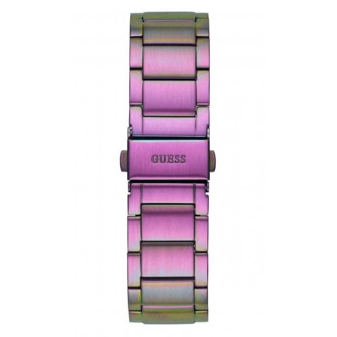 Guess Ladies Crown Jewel Stainless Steel Iridescent Watch GW0410L4Guess WatchesGW0410L4