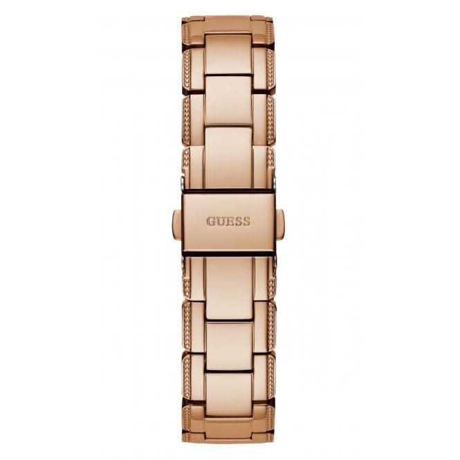Guess Ladies Crystal Clear Stainless Steel Rose Gold Watch GW0470L3Guess WatchesGW0470L3