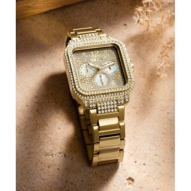 Guess Ladies Deco Stainless Steel Gold Tone Watch GW0472L2Guess WatchesGW0472L2