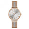 Guess Ladies Rose Gold Two Tone Mesh Bracelet Watch W1155L4Guess WatchesW1155L4