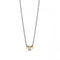 Guess Silver Chain Necklace With 3 Gold Crystal Beads UBN78039Guess JewelleryUBN78039