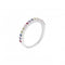 Half Eternity Multi Zirconia Ring 1441MCZDew1441MCZK