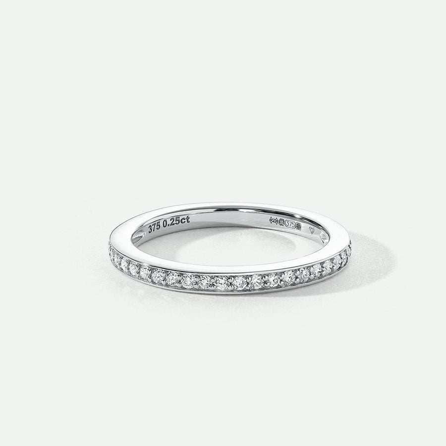 Hallie | 9ct White Gold 0.25ct tw Lab Grown Diamond RingCreated BrillianceBA0073118 - M