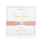 Happy Ever After Bridal Jewellery Silver Team Bride Hair 15cm Stretch Bracelet 3693Joma Jewellery3693