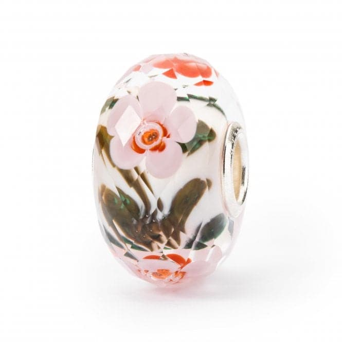 Happy Flowers Glass Bead TGLBE - 30085TrollbeadsTGLBE - 30085