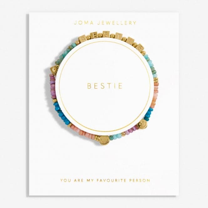 Happy Little Moments Bestie Gold Plated 17.5cm Bracelet 7075Joma Jewellery7075