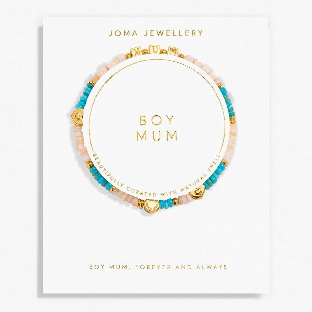 Happy Little Moments Boy Mum Gold Plated Bracelet 8261Joma Jewellery8261