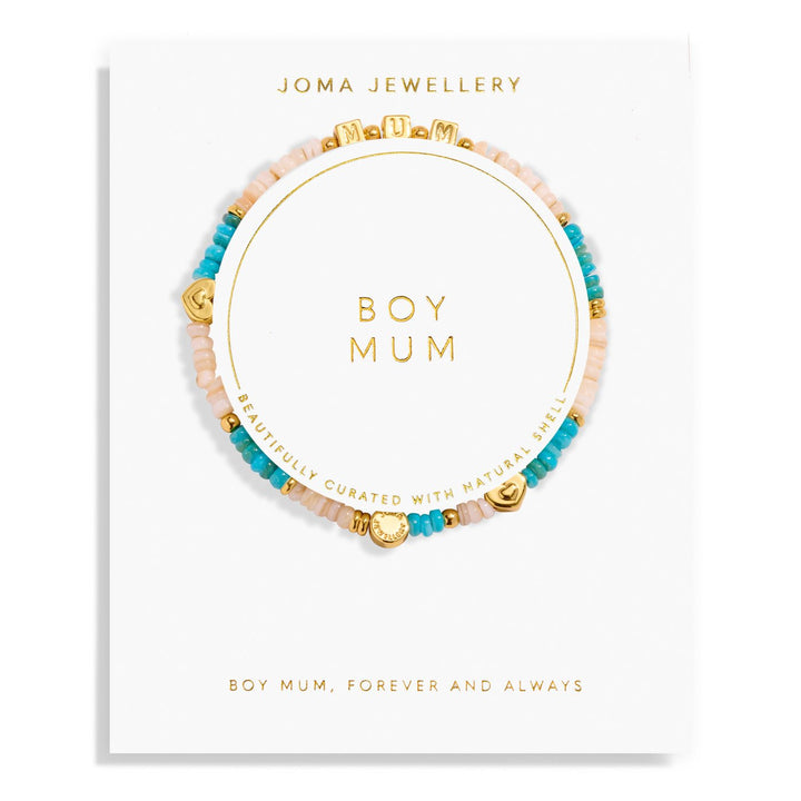 Happy Little Moments Boy Mum Gold Plated Bracelet 8261Joma Jewellery8261