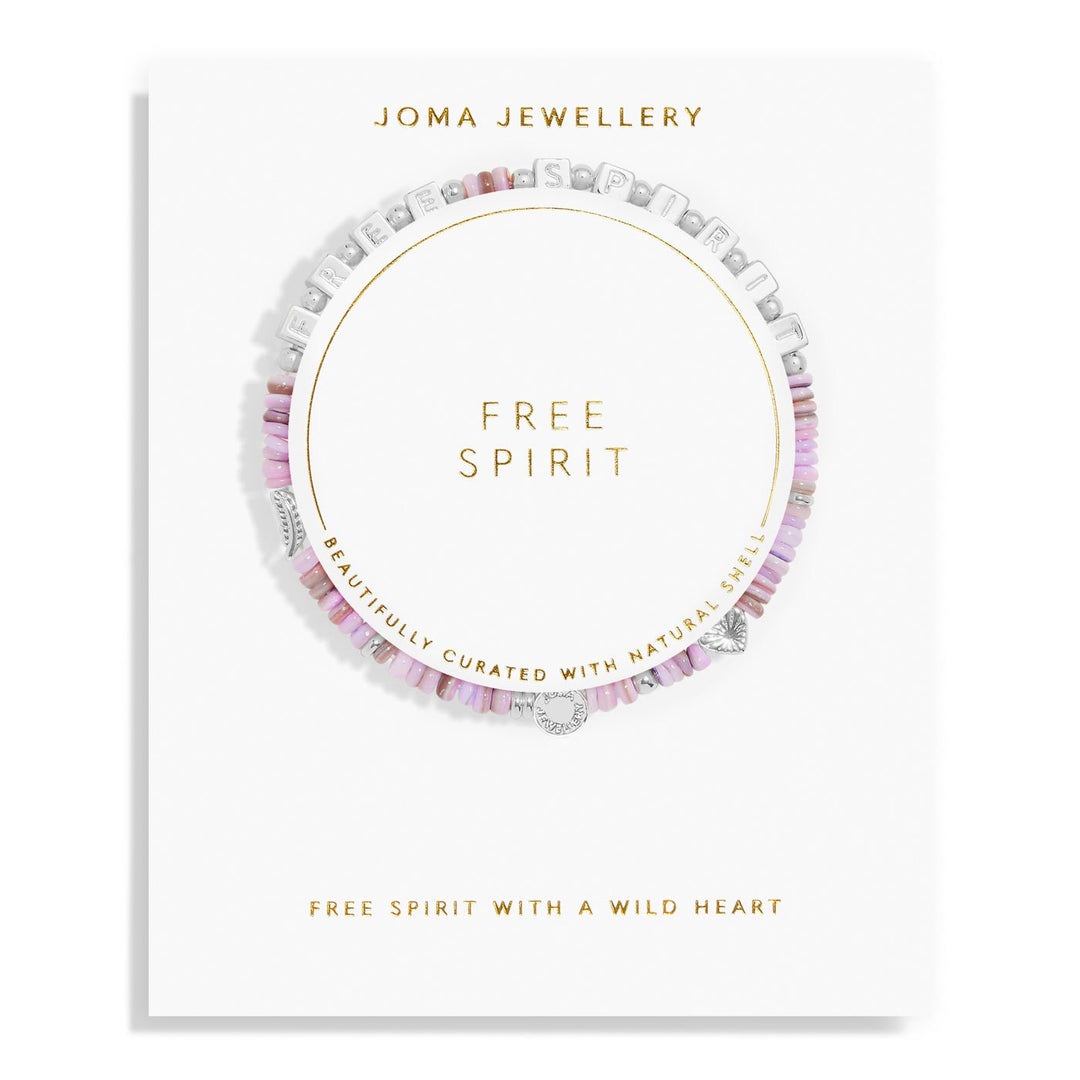 Happy Little Moments Free Spirit Silver Plated Bracelet 7525Joma Jewellery7525