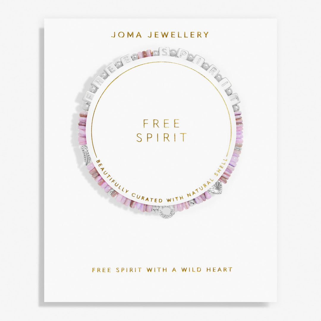 Happy Little Moments Free Spirit Silver Plated Bracelet 7525Joma Jewellery7525