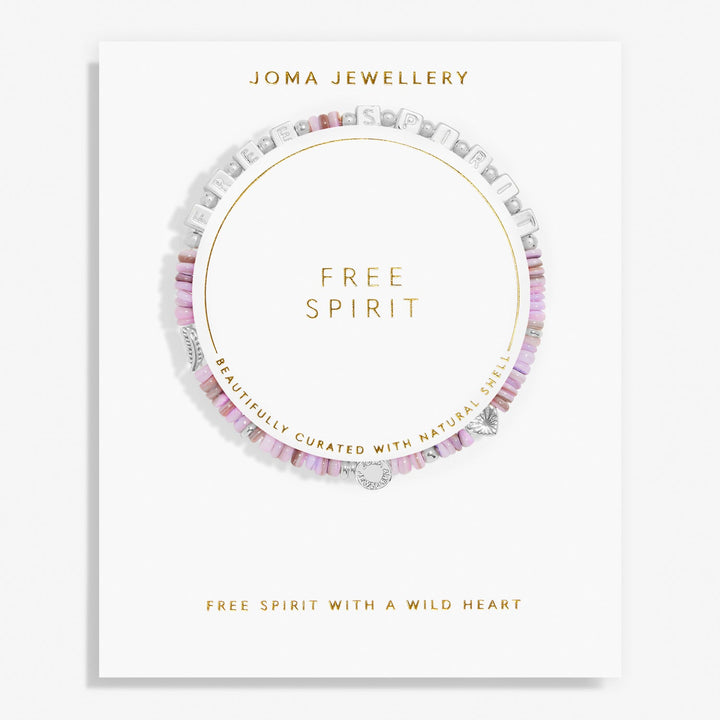 Happy Little Moments Free Spirit Silver Plated Bracelet 7525Joma Jewellery7525