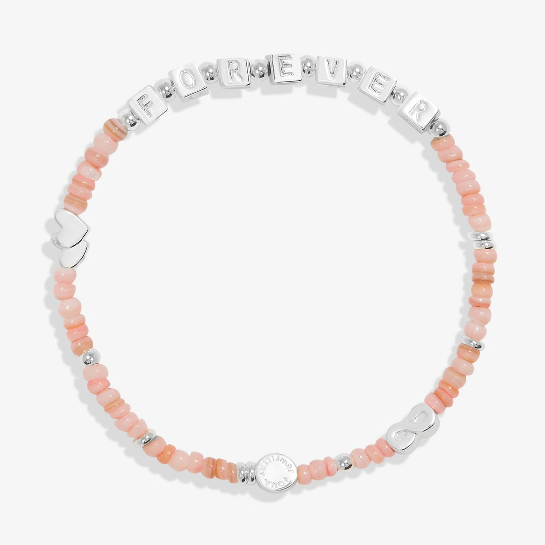 Happy Little Moments Friendship Forever Silver Plated Bracelet 7533Joma Jewellery7533