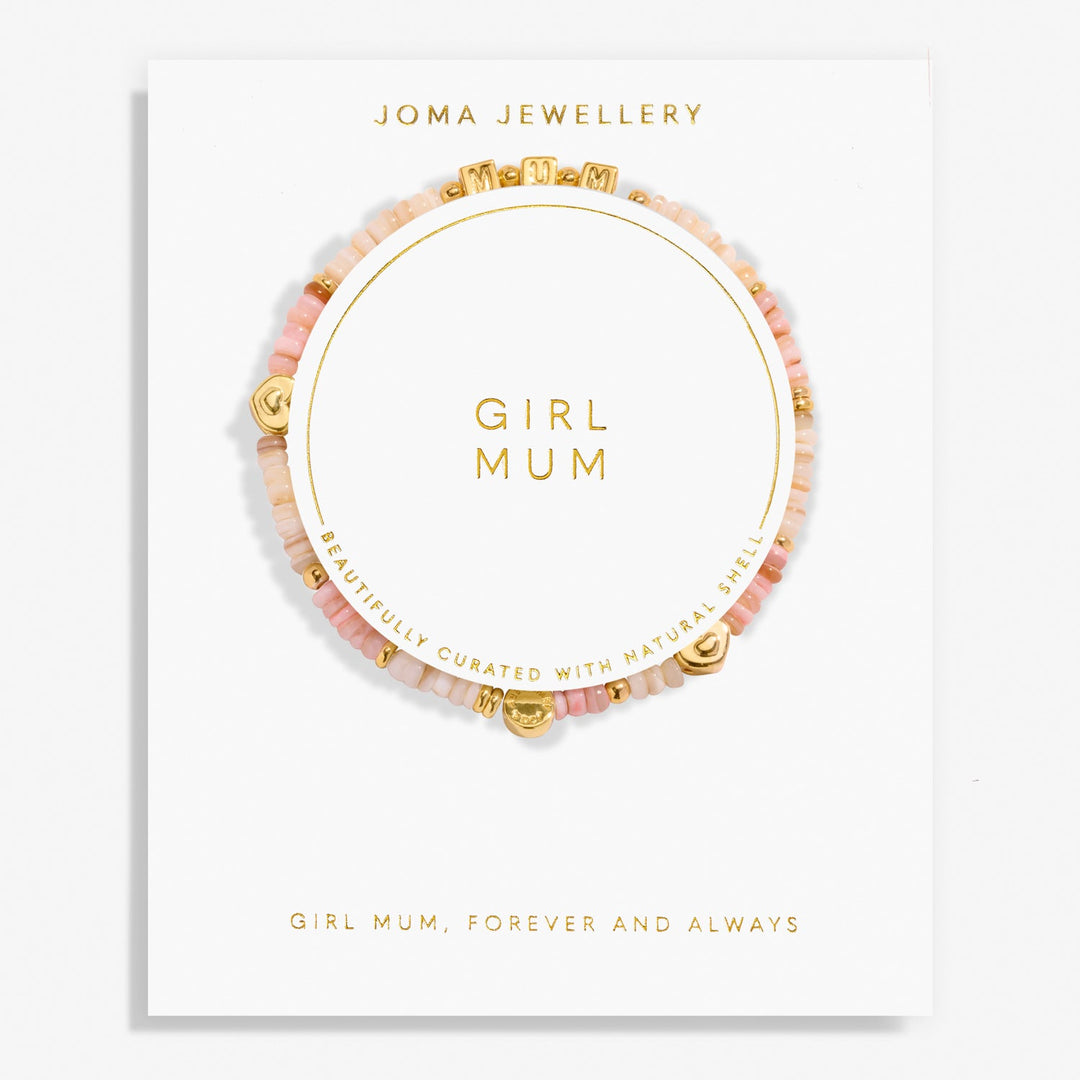 Happy Little Moments Girl Mum Gold Plated Bracelet 8260Joma Jewellery8260