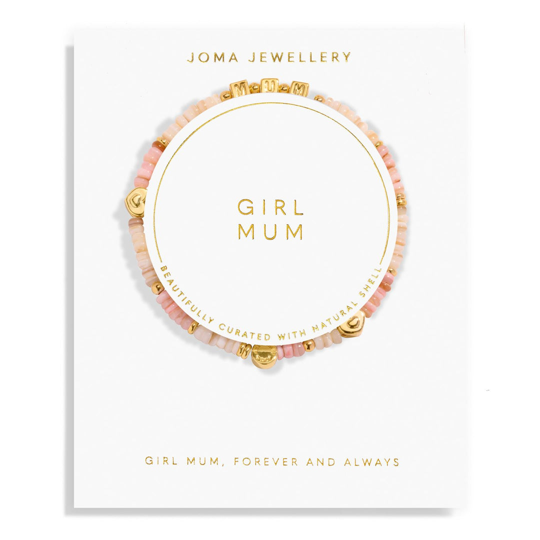 Happy Little Moments Girl Mum Gold Plated Bracelet 8260Joma Jewellery8260